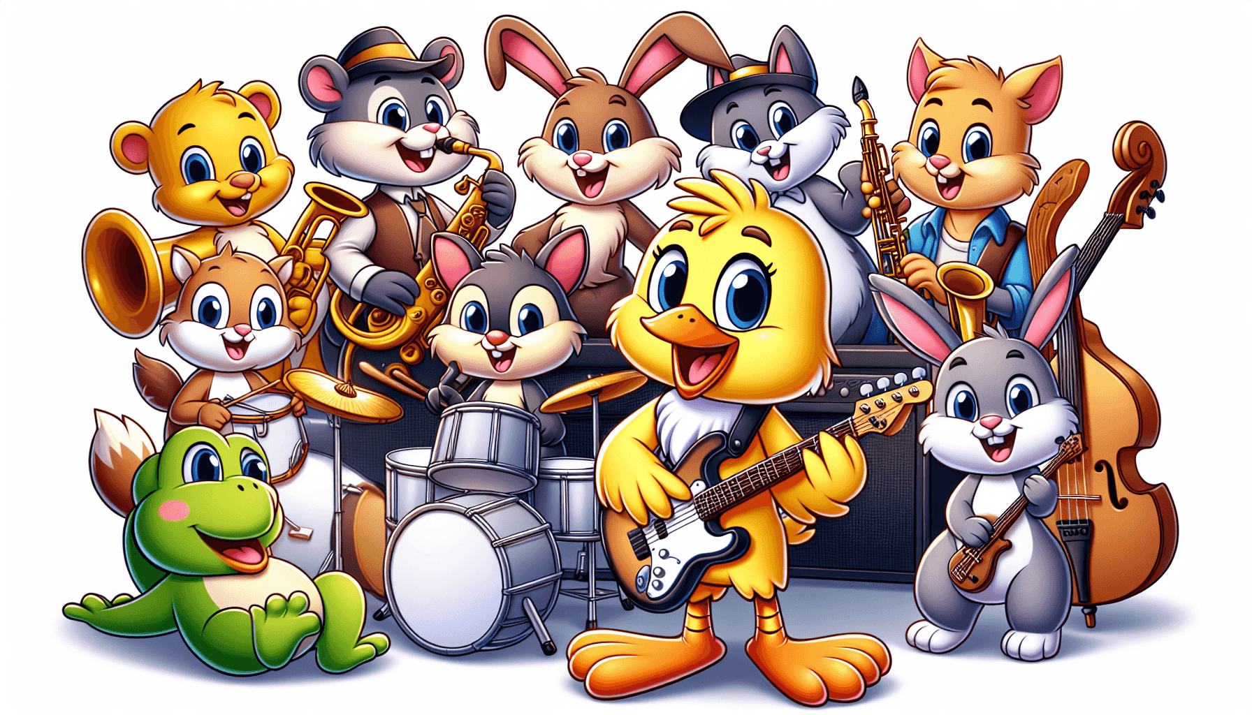 Chicky avec d'autres musiciens